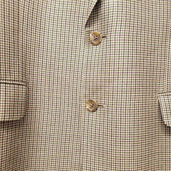 Chaps Mens 100% Silk Blazer Size 42R - Picture 6 of 8